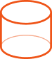 Geometric Cylinder Icon Geometric Cylinder Icon